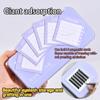 Magnetic Piece Nail Art Eyelash Extension Storage Box Makeup Eyelashes Pallet