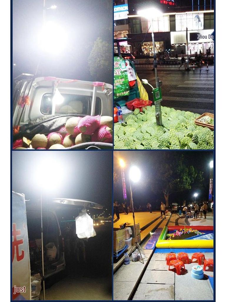 Super Bright Waterproof LED Floodlight for Outdoor Lighting and Stage Use