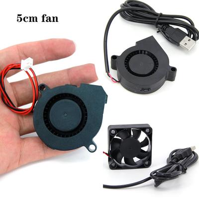 DC 5015 5V 5volt USB 5cm 50MM wentylator wentylator chłodzący procesor xh2.54 do drukarki 3D 50x50x15mm łożysko ślizgowe wentylatory wytłaczarki