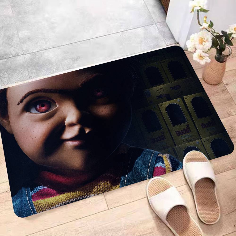 Horror C-Childs Play Kitchen Mat Nordic Style Bedroom Living Room Doormat Home Balcony Anti-Slip Welcome Rug