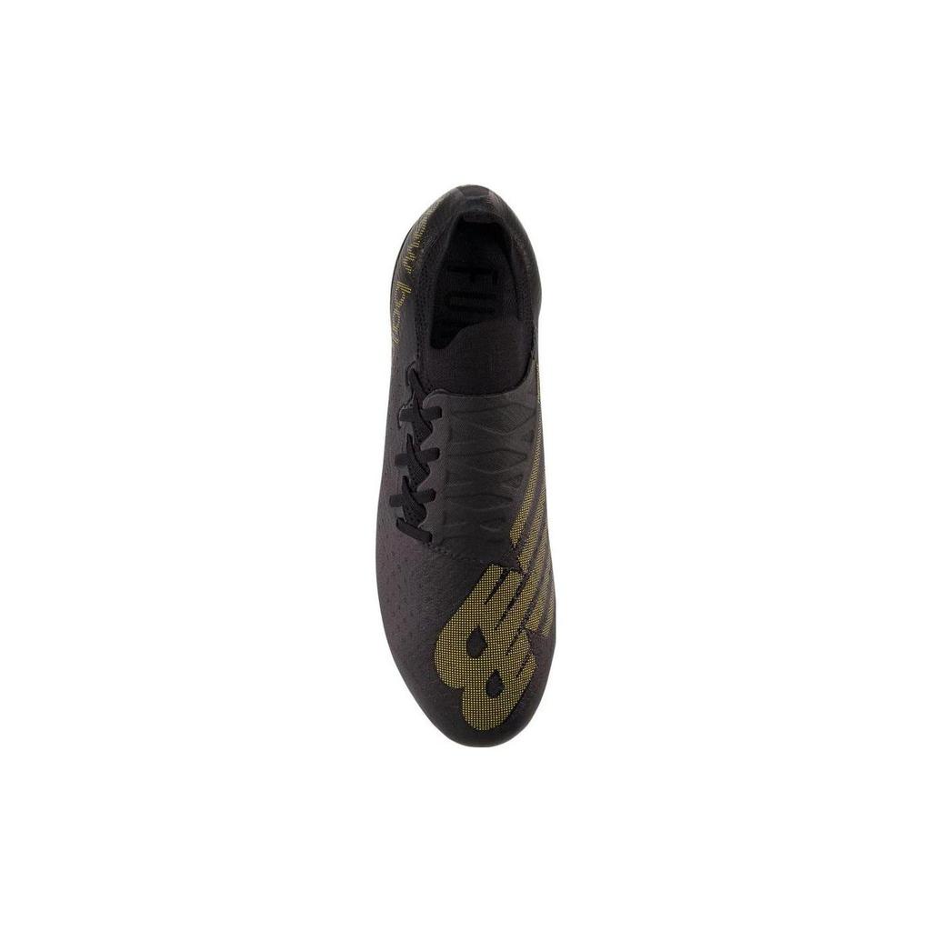 New Balance Furon V7 Pro Round Toe Laced HG (Rubber Short Studs) Firm Ground Artificial Grass Natural Grass Kangaroo Leather Soccer Shoes SF1HBK7