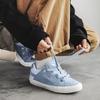 Blue Trend Designer Sneakers Man Skateboard Shoes Low Top Lace-up Men's Vulcanized Sneakers Personality Couple- Casual Sneakers*