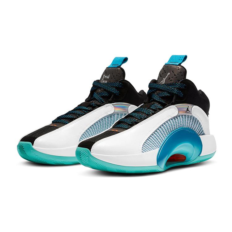 Jordan Air Jordan 35 Guo Ailun GC 'Morpho' Listo para el partido Antideslizante Amortiguación Resistente a la abrasión Caña media DD1589-100