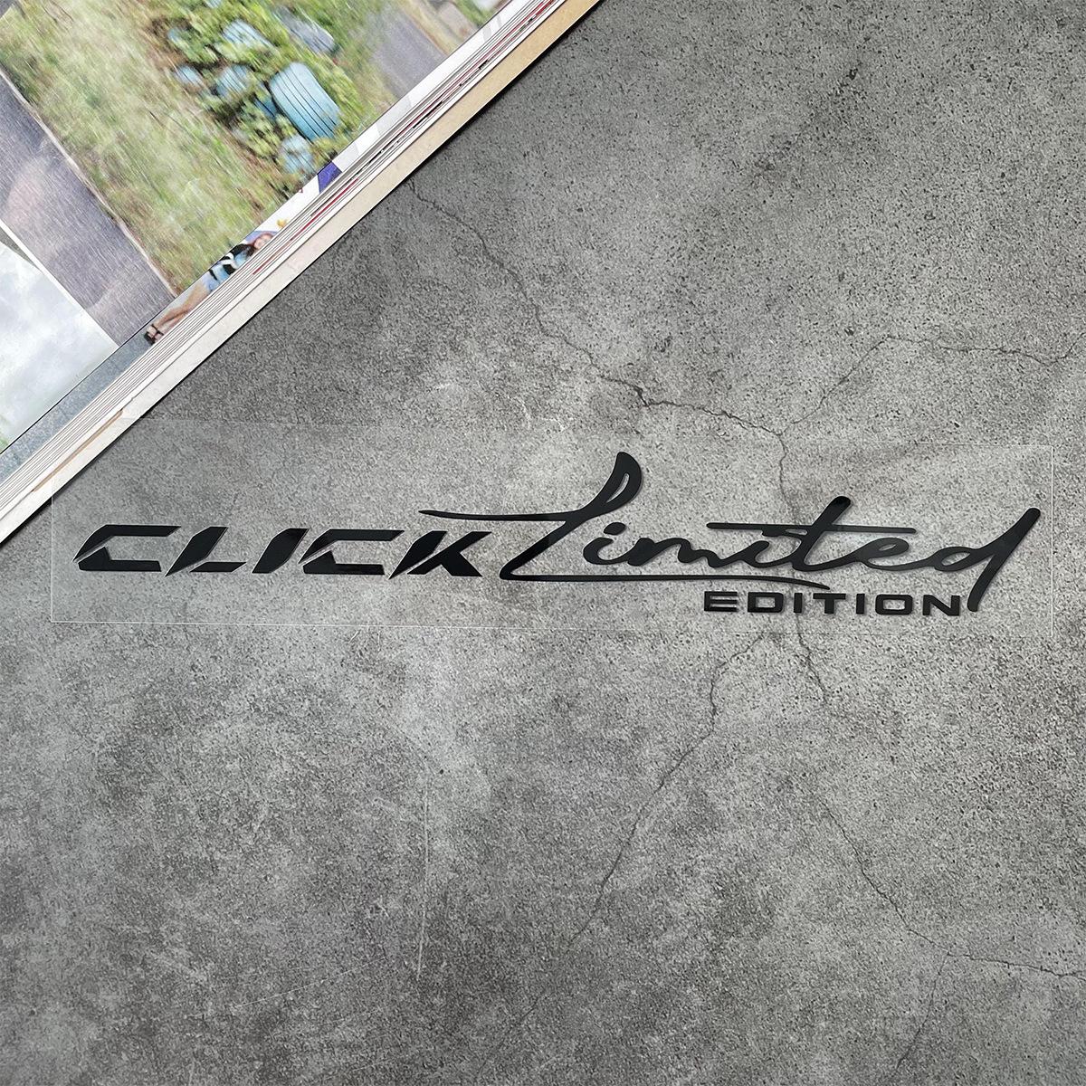 

Водонепроницаемые наклейки на кузов мотоцикла Honda Click для моделей 125i/V3/160/150i 20cm x 3.3cm