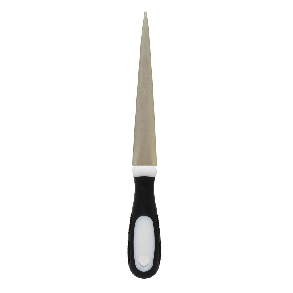 Takagi Diamond 32 x 24 x 262 mm M&M Sharpener, Semi-Round Type, #400, Black,