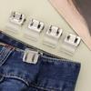 20pcs Non-Slip Leg Shortening Clip Transparent Pants Edge Clip  Clothes Fixing
