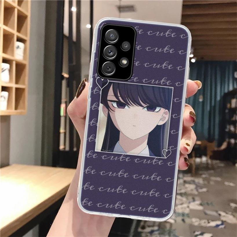 Komi Can't Communicate Phone Case For Samsung Galaxy A56 A55 A54 A53 A17 A16 A15 A14 A13 A36 A35 A34 A33 A26 A25 A24 A23 A05S A0