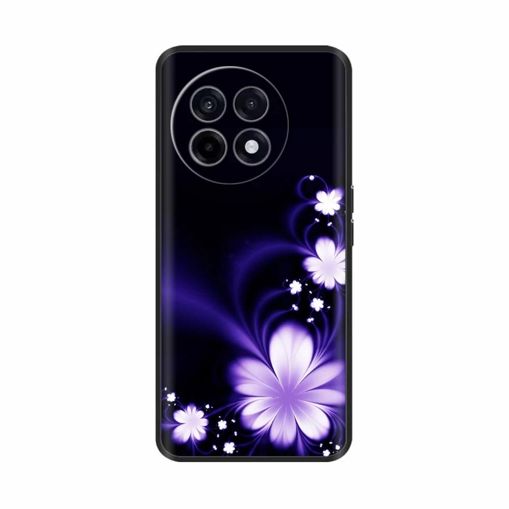 Black Case For OnePlus ACE5 Case Soft Silicone Luxury Painted Phone Cases For OnePlus ACE 5 Pro Back Cover For OnePlus 13R Funda