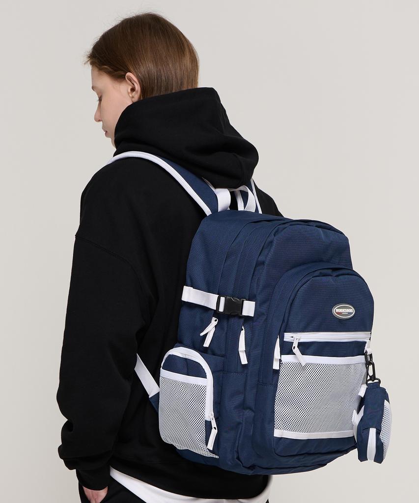 Roidesrois Plan B Circle 3D Pocket Mesh Backpack (Navy)