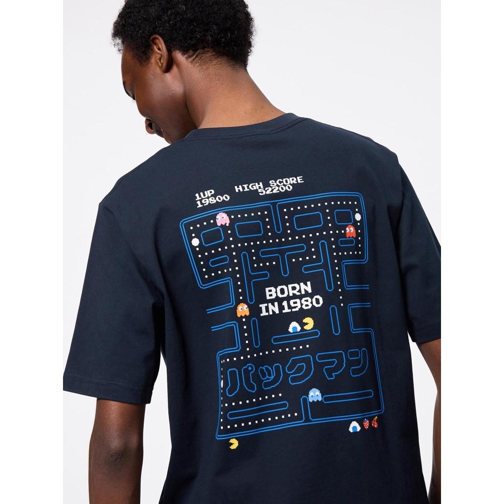

Gu By Uniqlo Graphic T Omiyage Pac Man +x 69 NAVY/XS