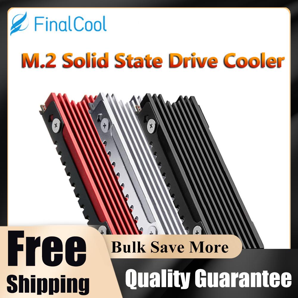 

M.2 2280 SSD Cooler Radiator NVME NGFF Heat Cooler Aluminum Alloy Heat-resistance with Thermal Silicone Pad for PS5 Game Console silver