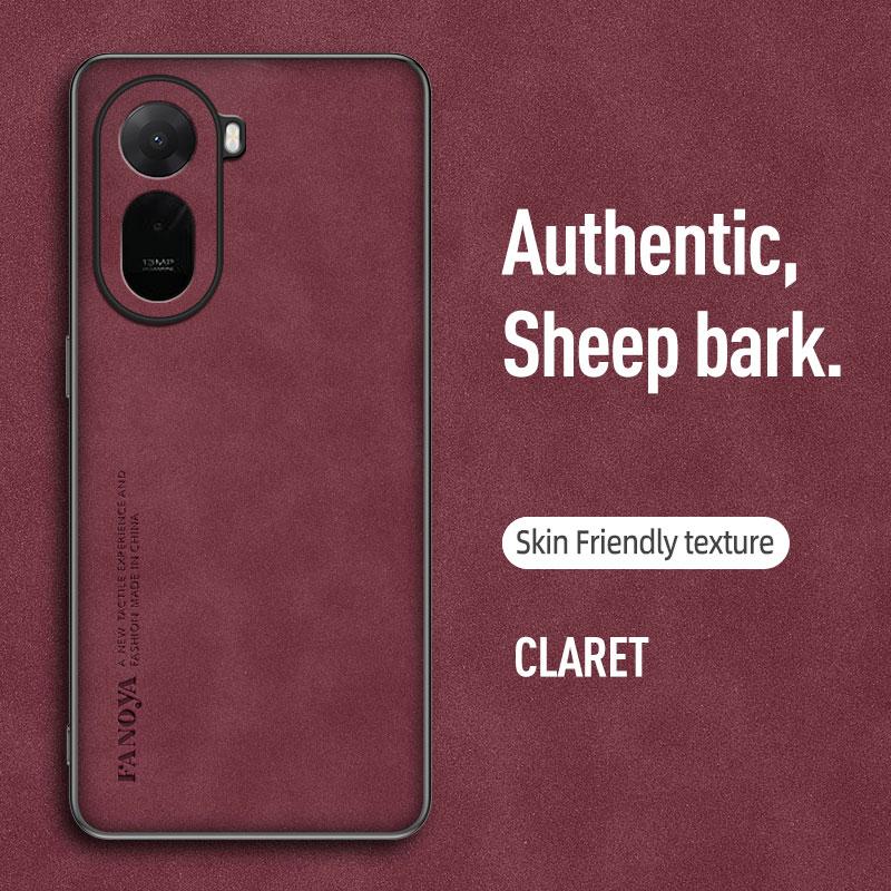 EUCAGR Case For Redmi A7 Pro Luxury Sheepskin PU Leather Back Protection Anti-drop Cover For Redmi A7Pro Protection Funda