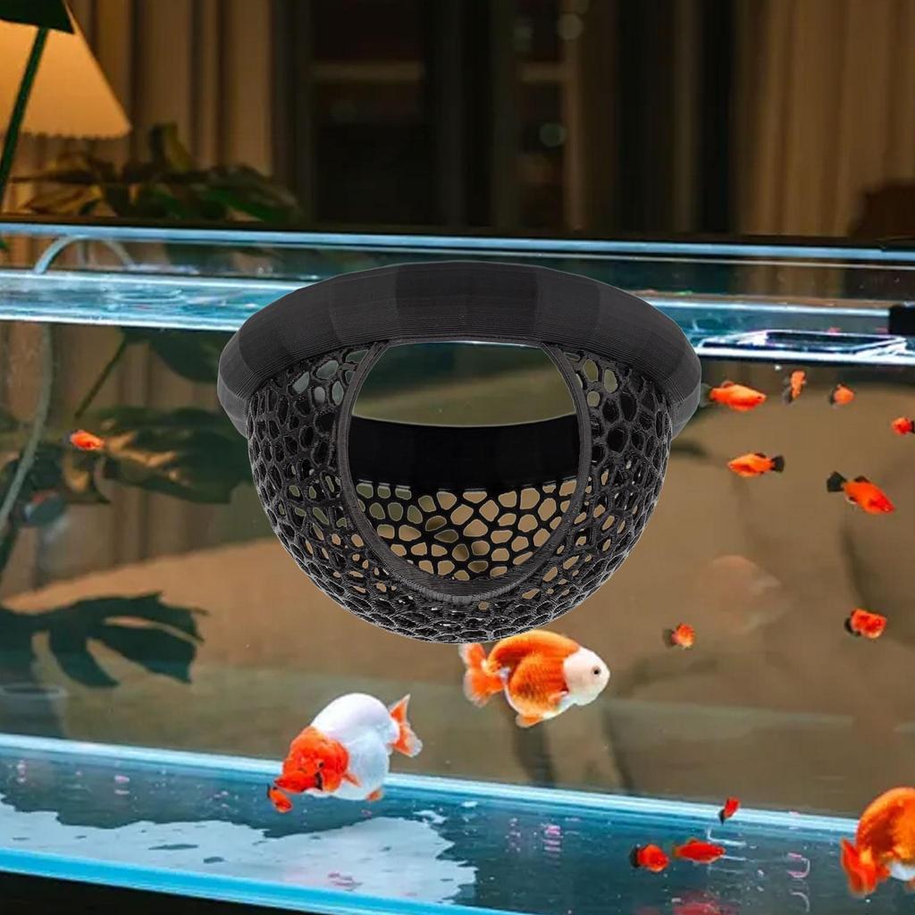 Aquarium Hammock Decorative Professional Breeding Betta Hammock Tank Accessory Decor Versatile Ornament Float Feeder Ring