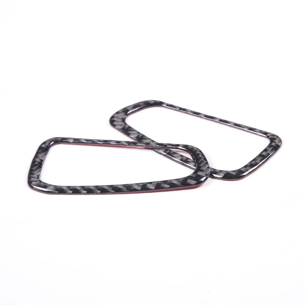 For Corvette C8 -Up Carbon Fiber A-Pillar Air Vent Frame Trim Cover Stickers