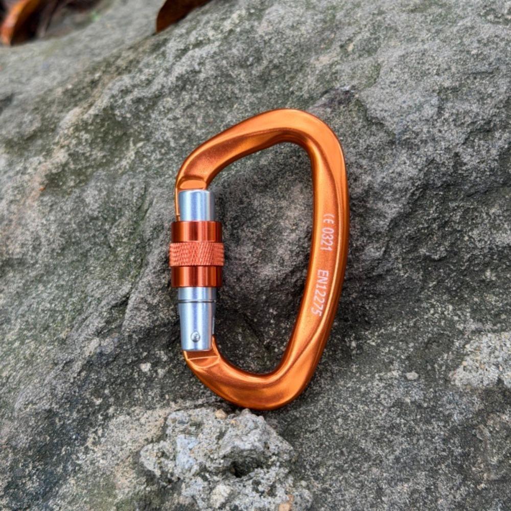 7Colors D Shape Key Hooks 59*99mm Aluminum Climbing Buckle New Outdoor Ascend Tool