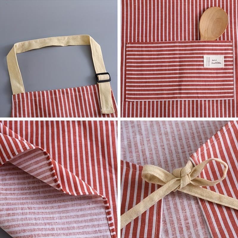 1 Piece Kitchen Apron, Suitable For Cooking, Baking, Catering Service - Easy To Clean And Durable Design, Baking Accessories, St