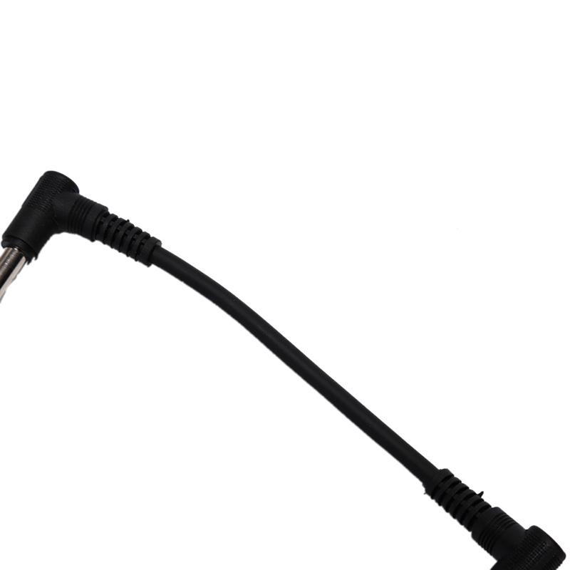 Universal Guitar Effect Pedal Instrument Patch Cable Right Angle Plug 15/20 Cm