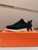 Aijia men's leather sports and leisure shoes with thin straps couple models 2024 summer new versatile foreign trade shoes high-end