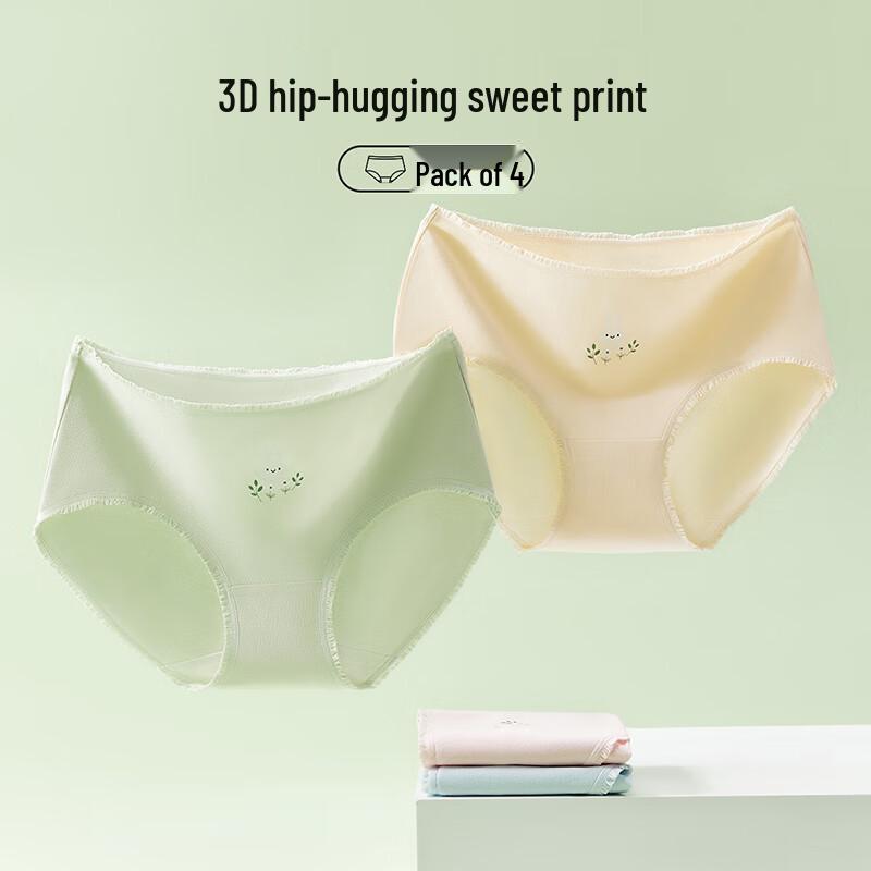 Cosmo Lady 4-Pack Cute Cartoon Women's Briefs