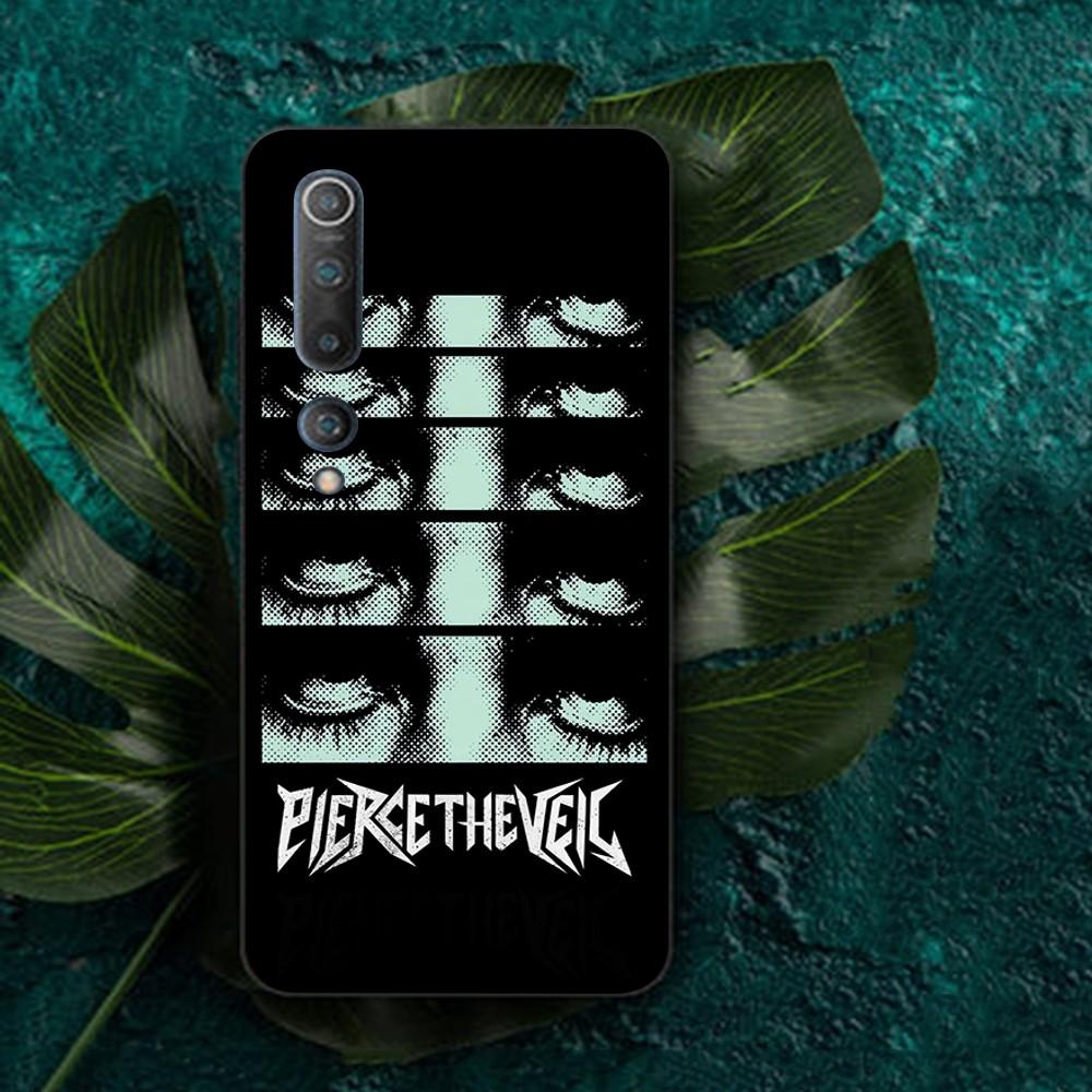 P-Pierce The Veil Band Phone Case For Redmi Note 4 X 5 A 6 7 8 T 9 9S 10 11 11S 11Epro Poco M3 Pro