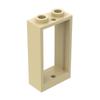 20pcs MOC Parts 60593 Window 1 x 2 x 3 Flat Front Compatible Brick DIY Assmble Building Block Particle Kid Puzzle Brain Toy Gift