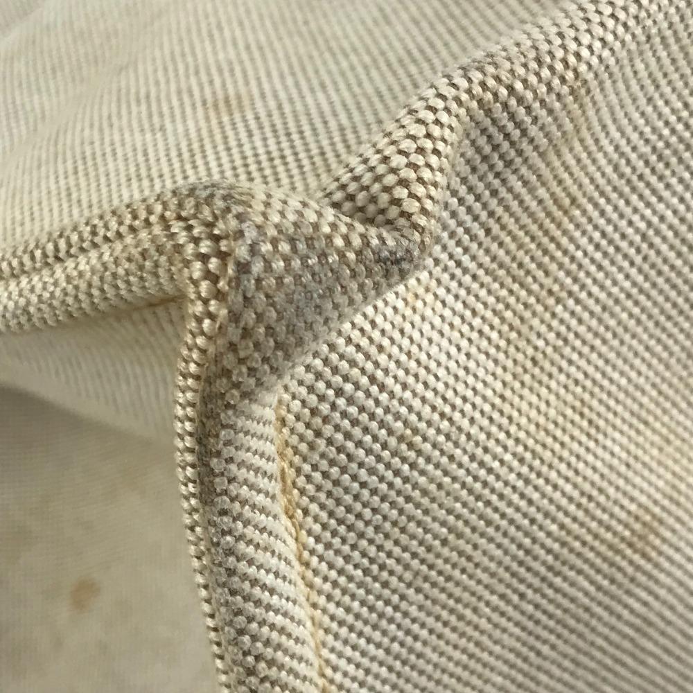 HERMES Bora Bora GM Travel Bag Hand Bag Duffle Bag Canvas Beige/Brown