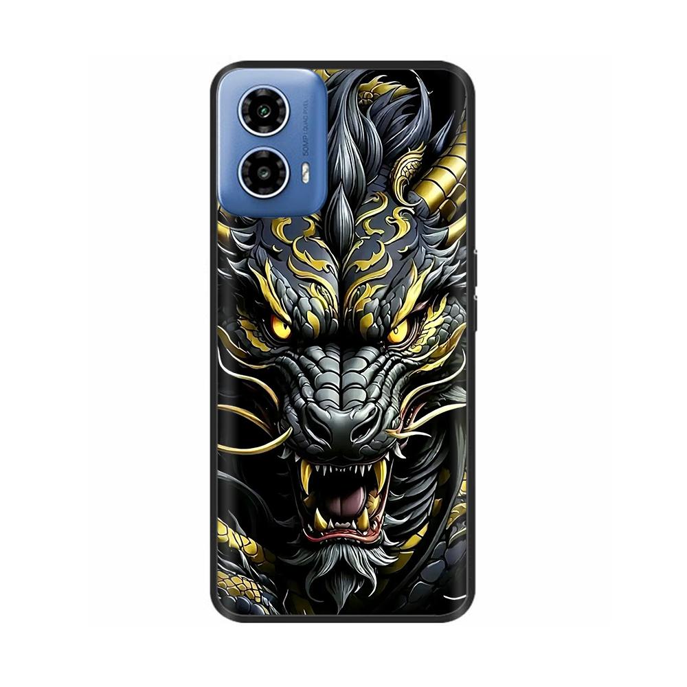 For Moto G34 5G Case Cover For Motorola Moto G34 Case motoG34 Soft Liquid Silicone Cartoon Phone Shell Protection Back Covers