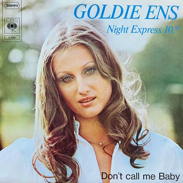 

7inch Record GOLDIE ENS - Night Express 10.30 CBS3982 CBS 1975 Europe Pop Used