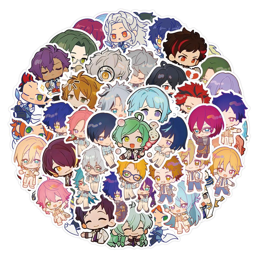 55 Idol Dream Festival Graffiti Stickers Decorative Scooter Notebook DIY Cartoon Stickers