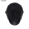 ZHENYUEQI Women's Vintage PU Leather Beret