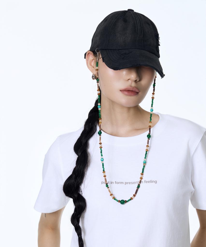 71TO96 Lettering Crop T-Shirt (White)
