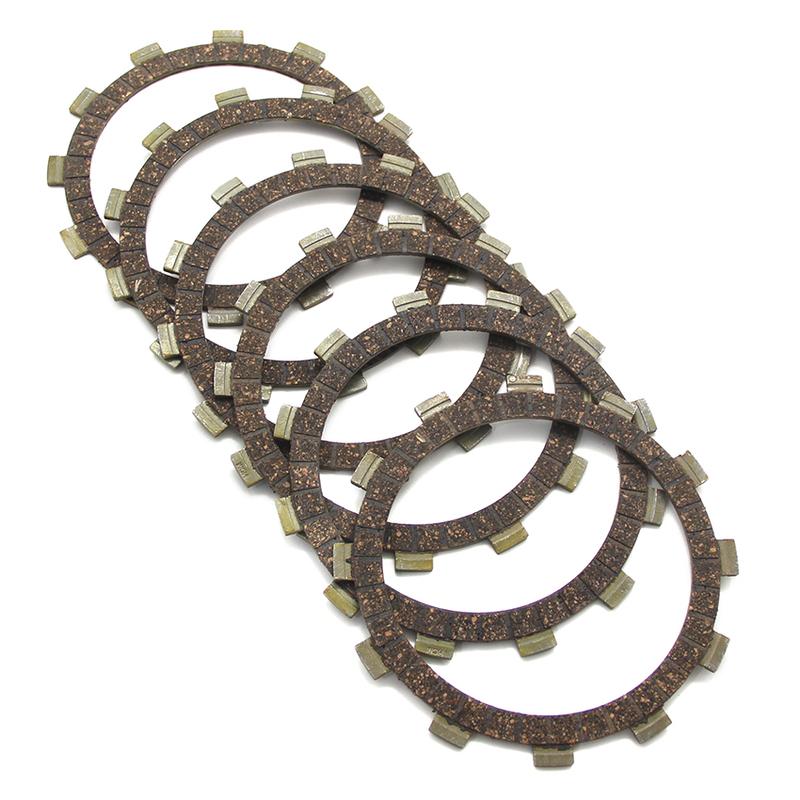 Motorcycle Clutch Friction Steel Plates Kit For Yamaha SR250 TT250 XT250 Vintage Dirt Bike Enduro Engine Clutch Disc 5Y1‑1632100