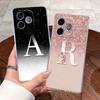 Anti-scratch Phone Case For Honor 600 Lite 5G/Honor 500 Smart 5G Jelly Clear TPU Soft Casing Lucky Letter Couple Shell