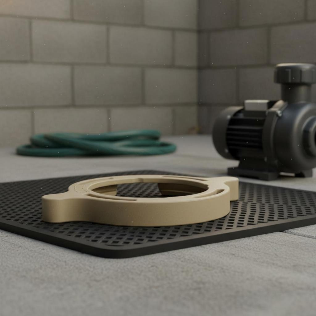 Cam and Ramp Clamp Pool Pump Locking Band