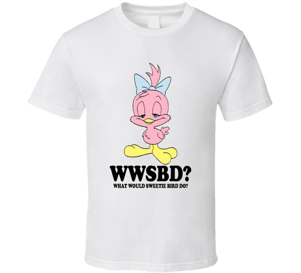 What Would  Sweetie Bird Wwjd Cartoon Character Fan T Shirt Unisex T-Shirt L