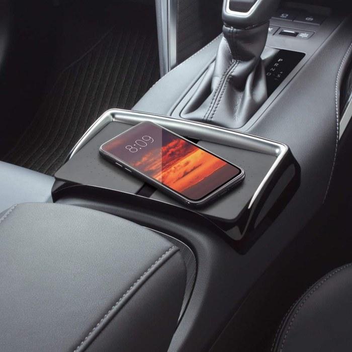 Tsuchiya Yac Toyota Harrier 80 Series Console Tray - Black/Silver - SY-HR15 (1pc)