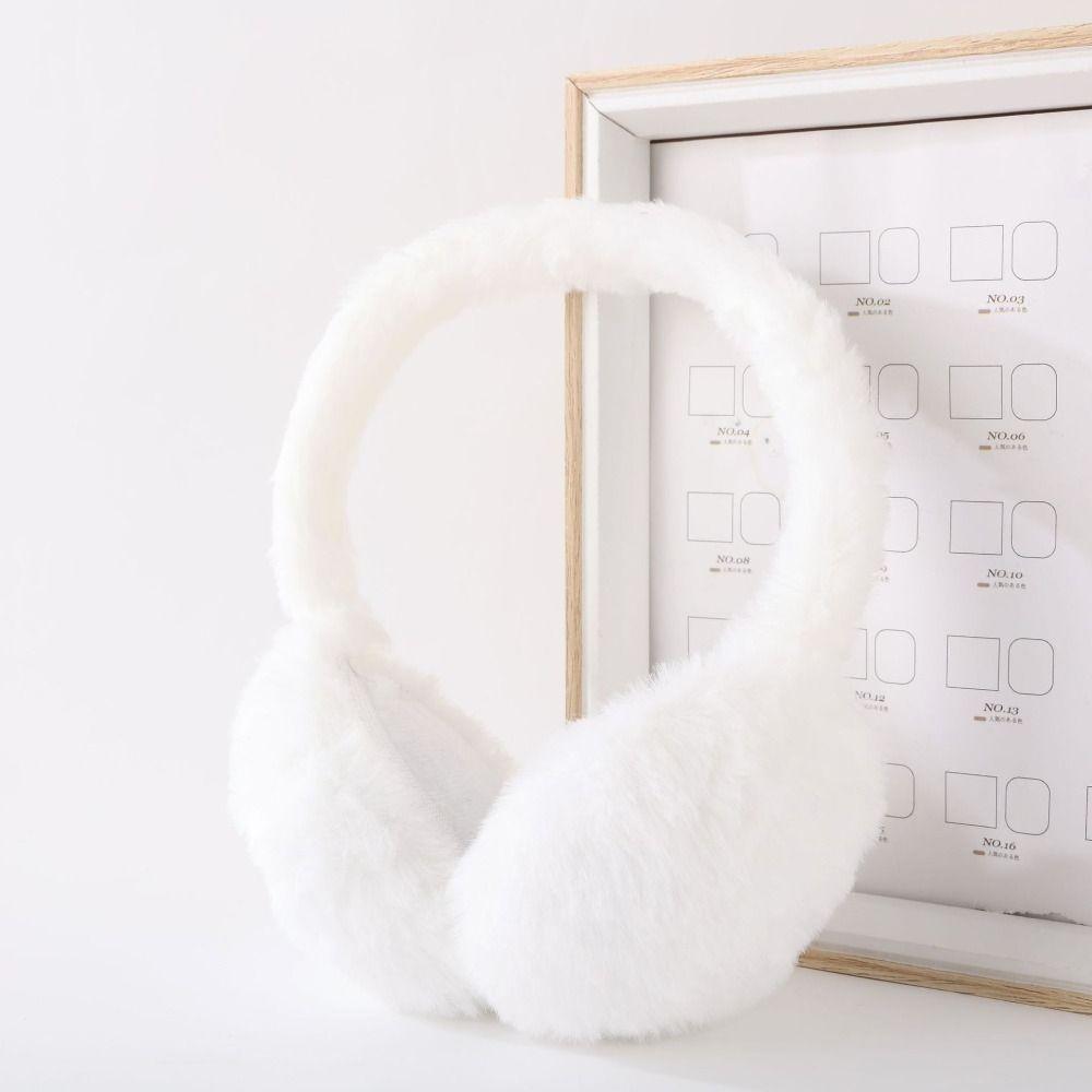 Weiche Faltbare Ohrenschützer Winter Warm Gehörschutz Flauschige Ohrenklappen Frostschutz Verdickt Kunstpelz Ohrenmützen Für Damen Herren Outdoor