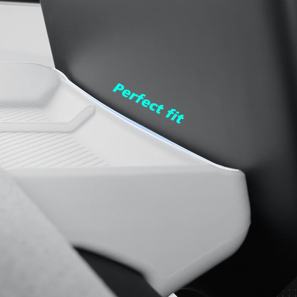 TESY For Tesla New Model YL Y Juniper Launch Model 3 Highland Rear Screen Storage Box Dashboard Bracket Tissue Box ETC Tray