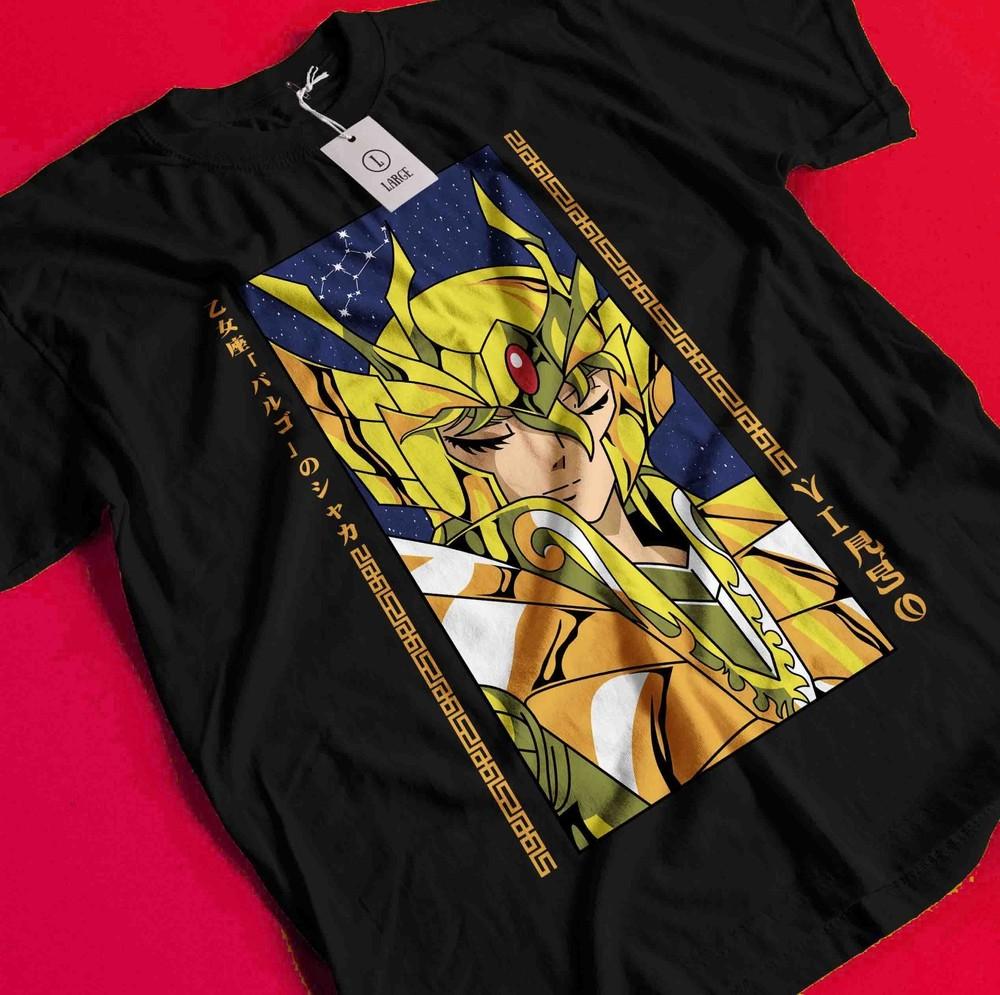 Saint Seiya T-Shirt Knights Of the Zodiac Anime Manga Ikku Unisex Graphic Tee BB054