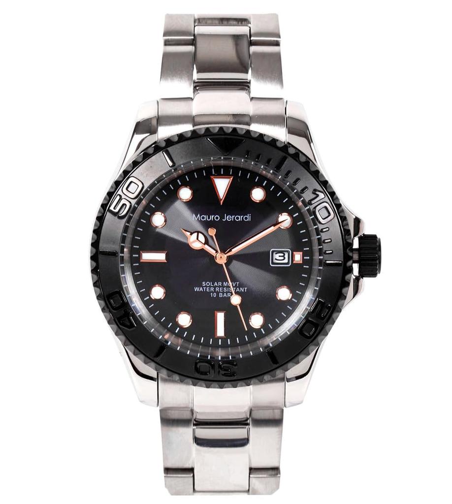 Mauro Jerardi MJ061-1 Solar Black Diver JapanWatch
