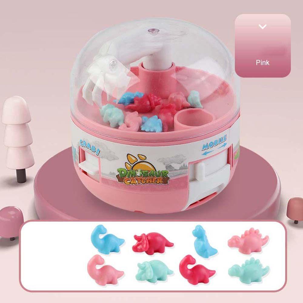 Relief Toddler Activity Catch Dinosaur Game Capsule Catcher Toy Kids Capsule Toy Mini Claw Machine