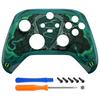 Custom Front Housing Shell for Xbox Series with Cover Faceplates for Xbox Series and Xbox Core Controllers Not eXtremeRate's X/S Controllers,