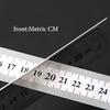 Stainless Steel Straight Ruler,20cm,30cm,40cm,50cm,High Precision Metric And Imperial Scales,Office Learning Stationery Supplies