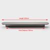 NAIERDI Zinc Alloy Cabinet Handles Nordic Gold Black Drawer Knobs Wardrobe Door Handles European Furniture Handle Hardware