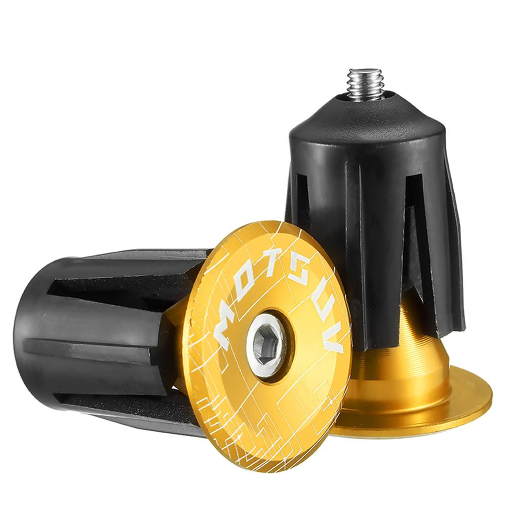 1 Pair Bicycles Bar End Caps for Most Bicycle Mountain Bike Road Bike Accessory Aluminum Alloy Bike Handlebar End Plugs