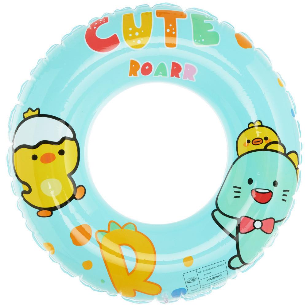 Adult And Childrens Swimming Ring Cartoon Dinosaur Pvc Inflatable Thickened