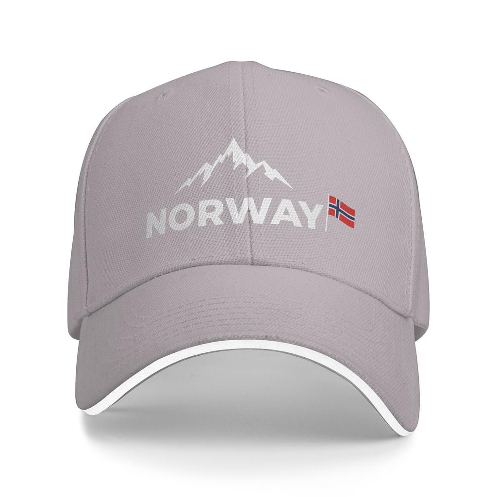 Jarní ležérní baseballová čepice Norsko Lov Kempování Trucker čepice Pro Unisex Dospělé Dropshipping Klasická Snapback čepice