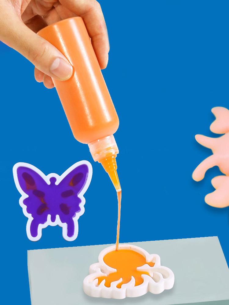 Magic Water Elf Toy Kit Aqua Fairy Water Gel Aqua Gel for Kids Children Handmade DIY Magic Fairy Water Elf Magic Water Gel Kit