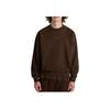 Vans Crew Neck Logo Long Sleeve Sweatshirt Men sweatshirt Brown VN000GBW3N1