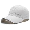 Spring and Summer Breathable Mesh Baseball Caps, Men's Reflective Letter Sandwich Brim Sun Hats, Sun-protective Baseball Caps